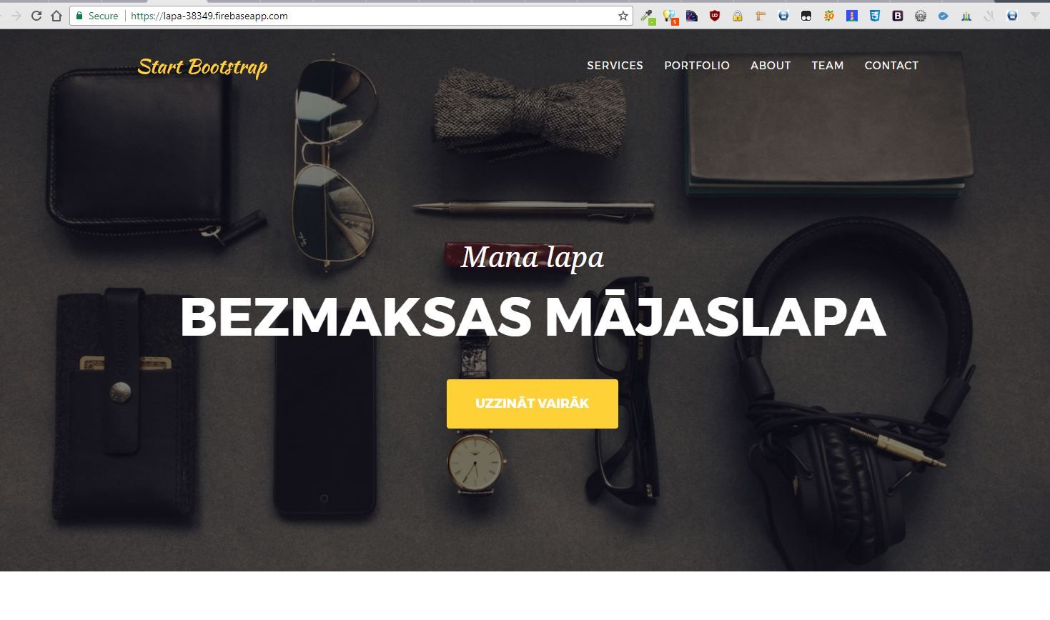 Kā izveidot bezmaksas mājas lapu ar SSL sertifikātu?